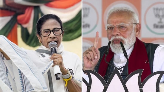 PM Modi said that under TMC’s 15-year rule, the unemployment in West Bengal has reached “a dangerous level”. (PTI/ANI)