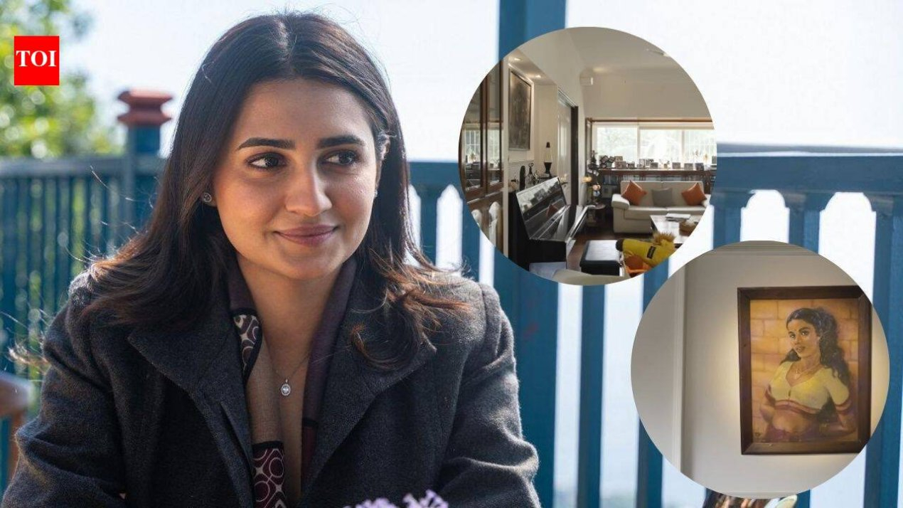 Inside 'Musafir Cafe' star Vedika Pinto's 4,000 sq ft sea-facing Mumbai home inspired by Goan-Portugese heritage and a 'covered up' 'Green Choli' painting