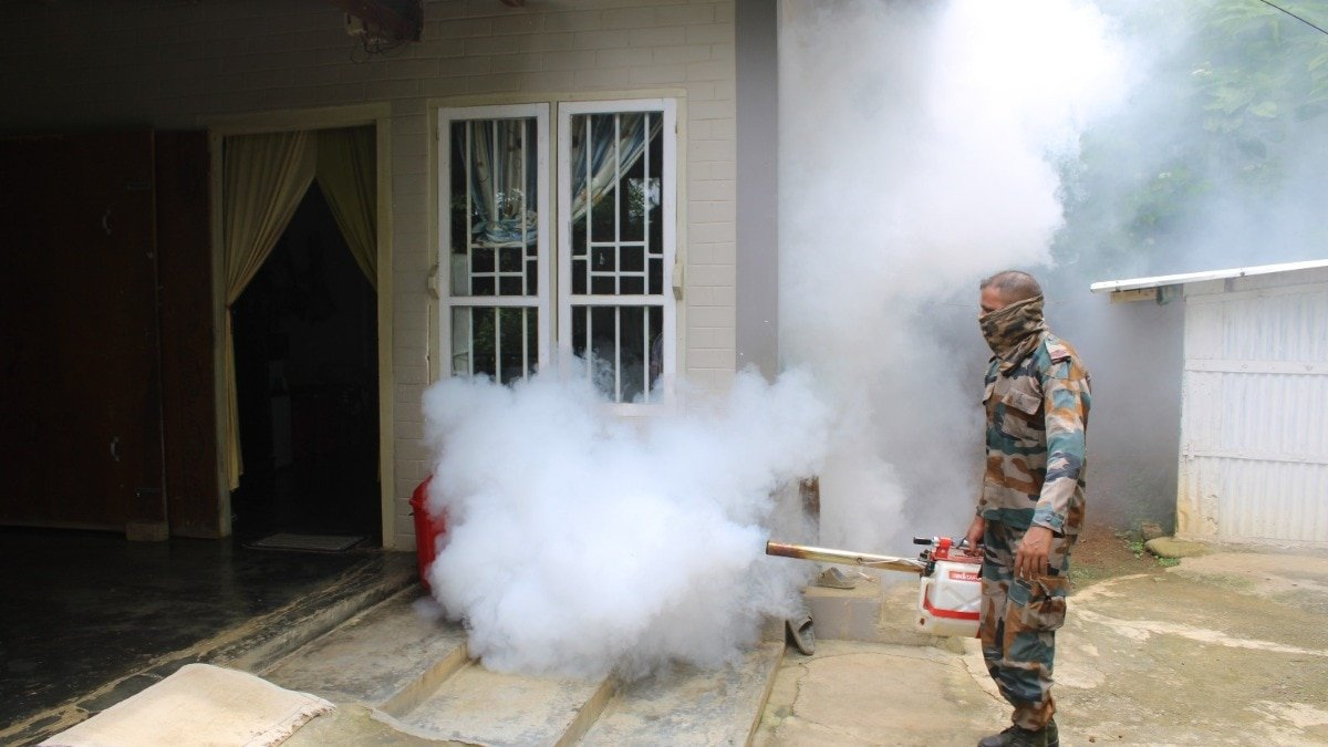 Assam rifles launches preventive fogging drive to combat dengue in churachandpur