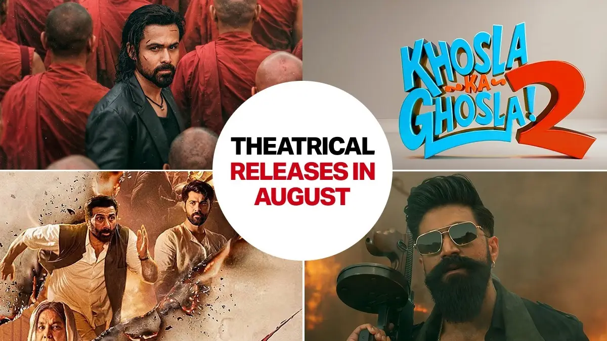 Hindi Movies Releasing In Theatres In August: Awarapan 2, Batwara 1947, The Paradise, Toxic, Khosla Ka Ghosla 2 And More Titles To Watch In Theatres