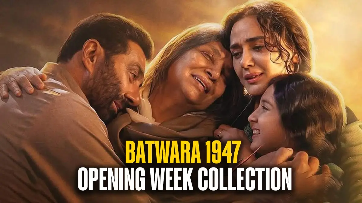 Batwara 1947 Box Office Collection Day 7: Sunny Deol Starrer Sees Further Dip, Wraps Up First Week At ₹33.60 Crore