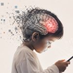 Too much screen time early in life may affect how kids learn and remember. (Image created using AI)