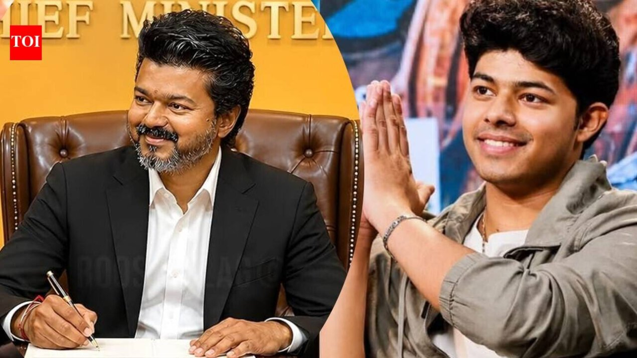 'Seeing my appa as Chief Minister is a historic revolution.., My mom is like a spy' says Thalapathy Vijay's son Jason Sanjay