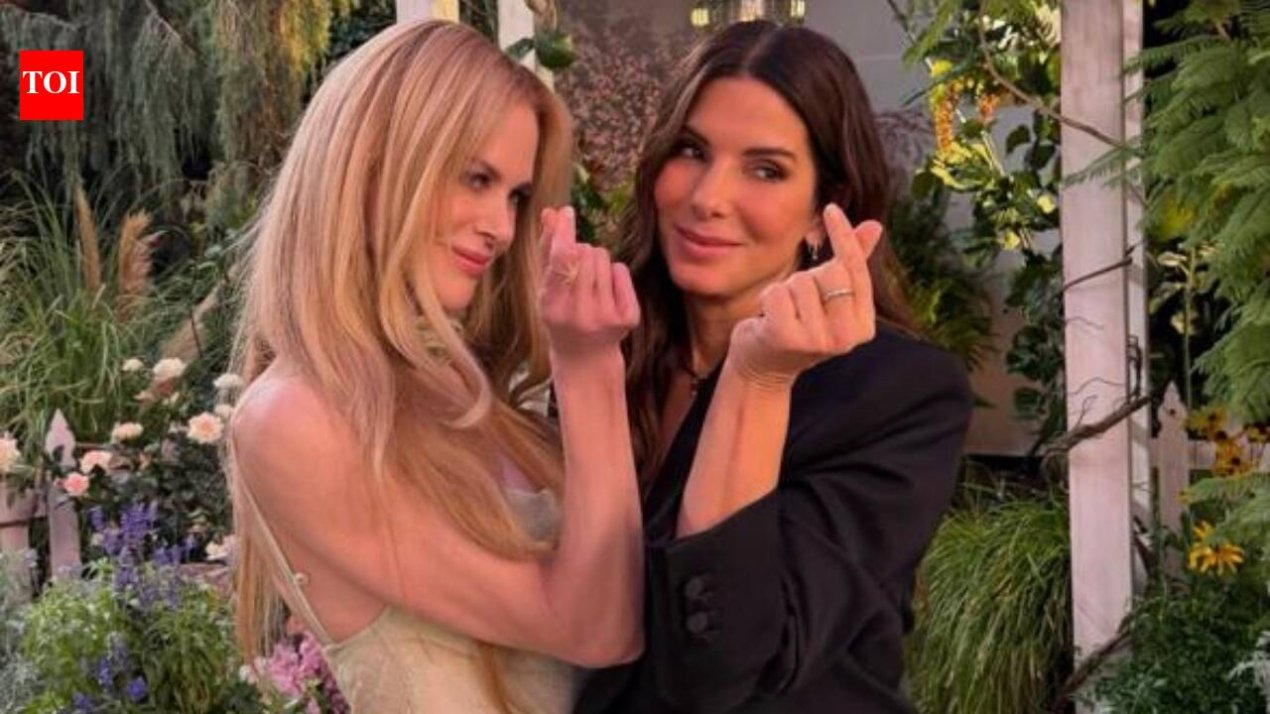 Nicole Kidman shares 'sisters' moments with Sandra Bullock ahead of 'Practical Magic 2' release
