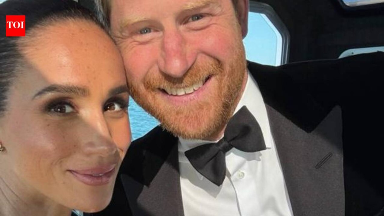 Meghan Markle poses with Prince Harry in selfie from David Foster&rsquo;s charity event in Canada