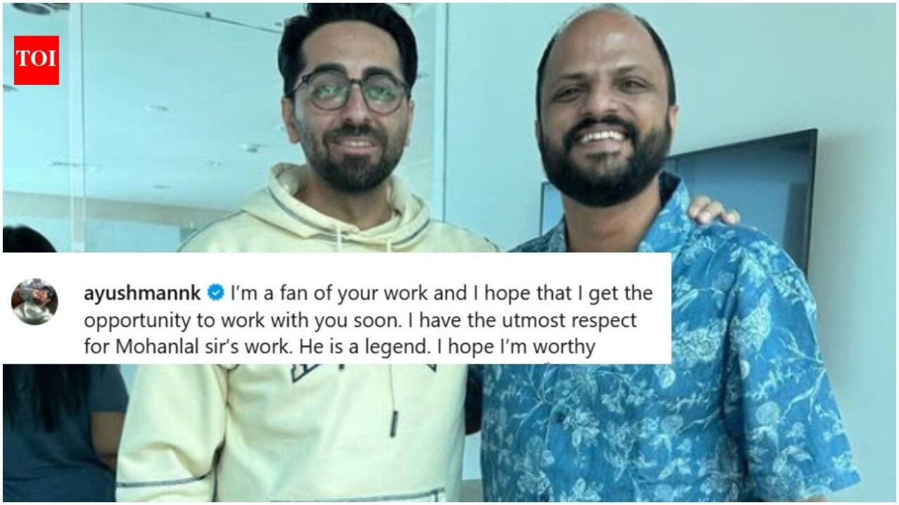 Ayushmann Khurrana praises Mohanlal; says, 'He is a legend'; Jude Anthany Joseph clarifies 'Secondary artist' remark