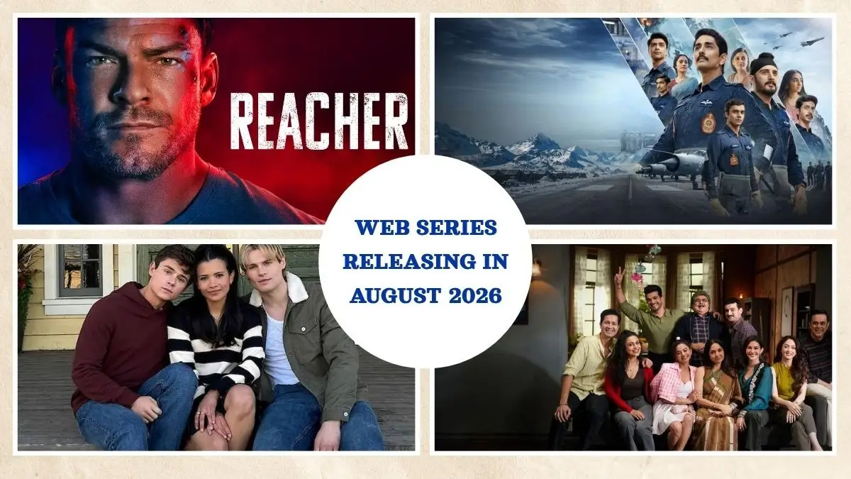 Web Series Releasing In August 2026: Chumbak, Reacher 4, My Life with the Walter Boys 3, Operation Safed Sagar More To Binge-Watch This Month