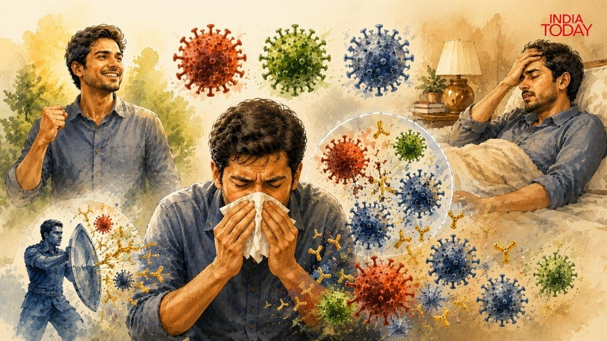 Why can COVID, flu and H1N1 infect you again even after your body has encountered them before?