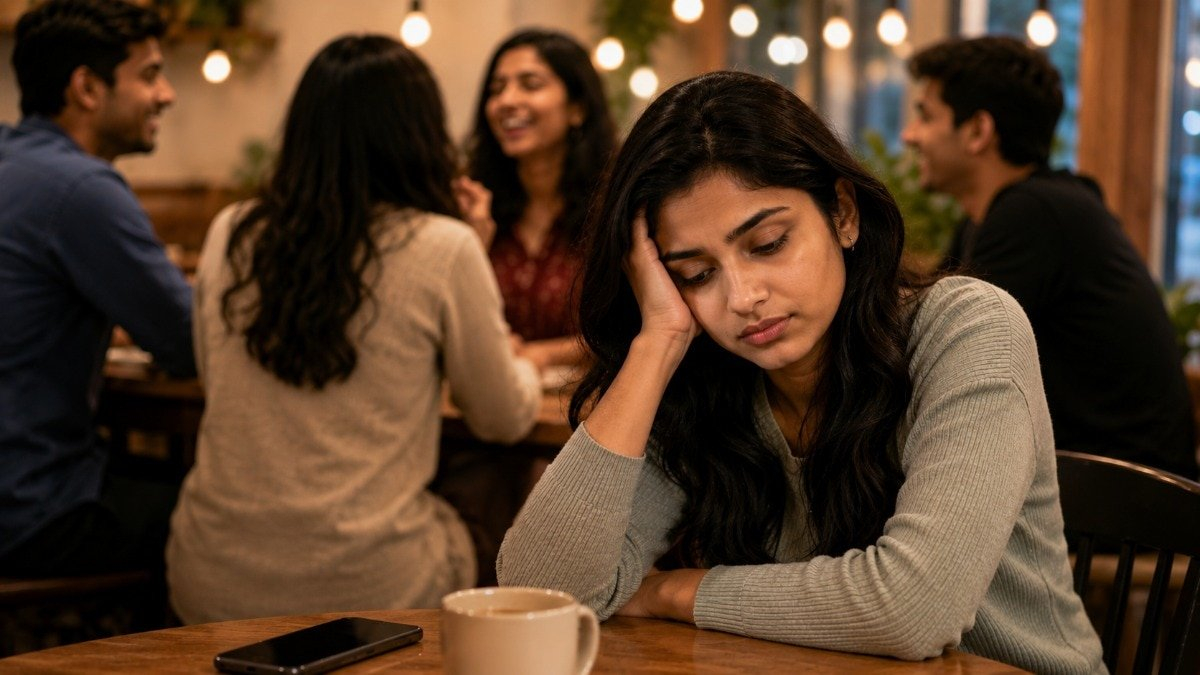 Feeling lonely despite being surrounded by people? Your health could pay the price. (AI-generated image)