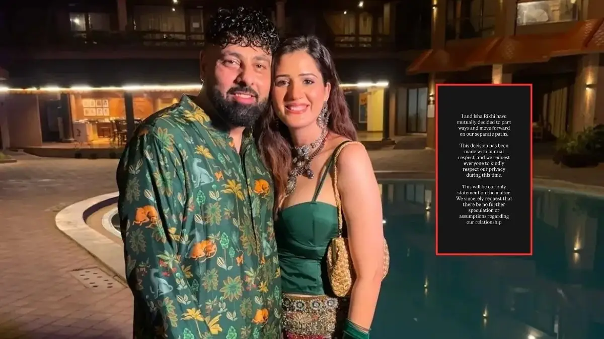 Badshah-Isha Rikhi Announce Divorce 5 Months After Secret Marriage, Request Privacy