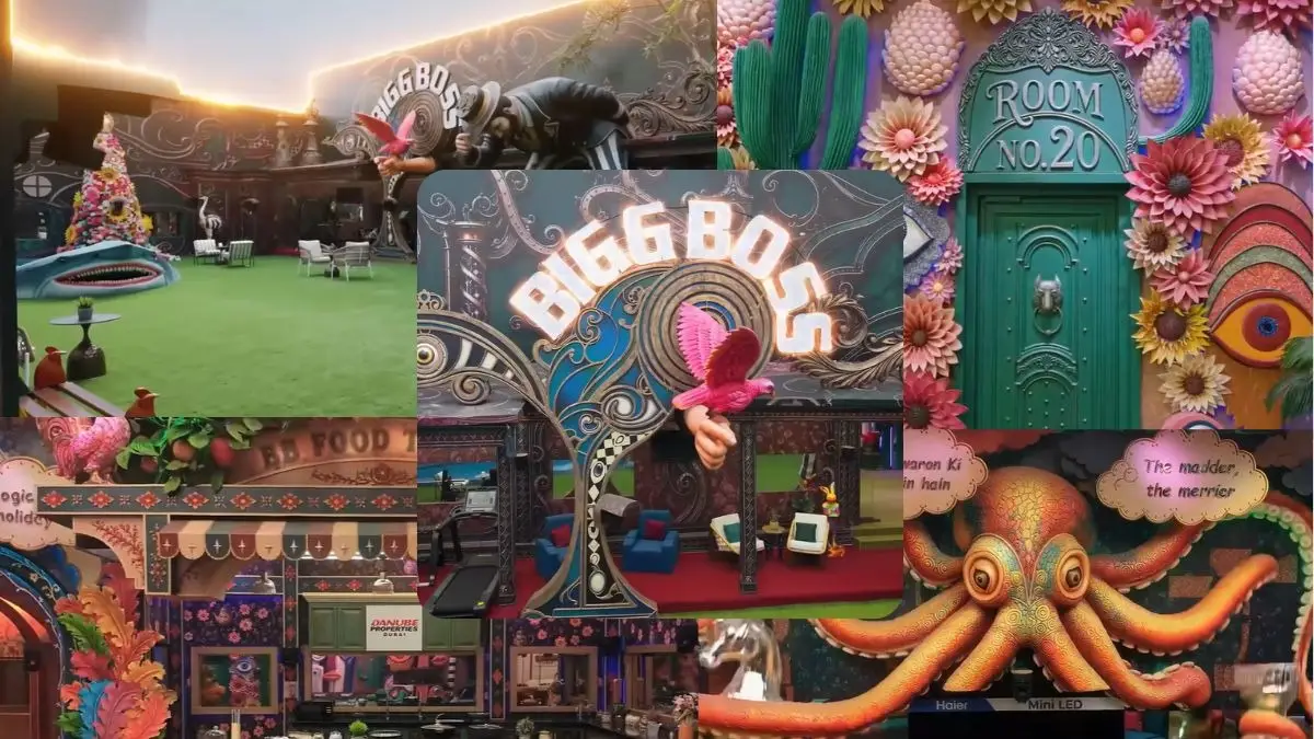 Bigg Boss 20 House First Look Revealed: Giant Teapot Couch, BB Food Truck, Room No 20 And More Take Centre Stage