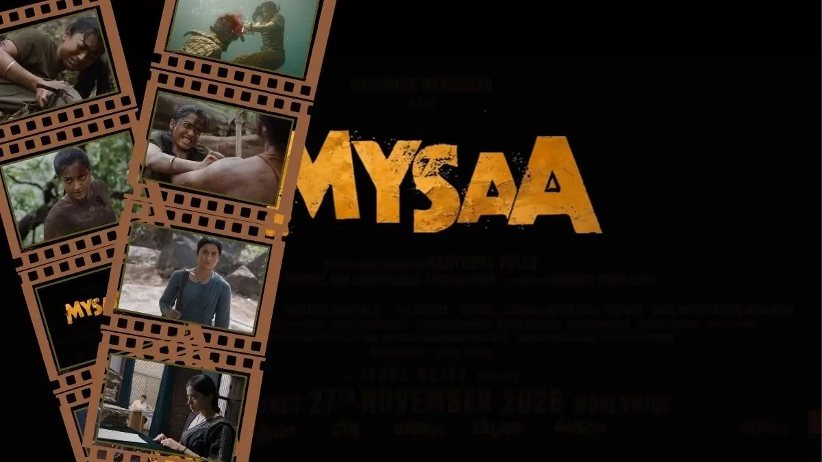 Mysaa Teaser Out: Rashmika Mandanna’s Fierce And Action-Packed Transformation As Gond Warrior Takes Centre Stage