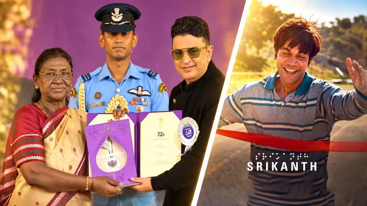 Rajkummar Rao&rsquo;s &lsquo;Srikanth&rsquo; Honoured With National Film Award for Best Hindi Film From President Droupadi Murmu