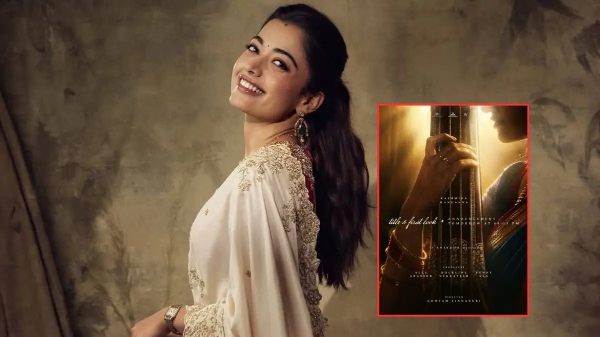 Rashmika Mandanna To Play Legendary Carnatic Vocalist Ms Subbulakshmi In New Biopic, Title Reveal Today